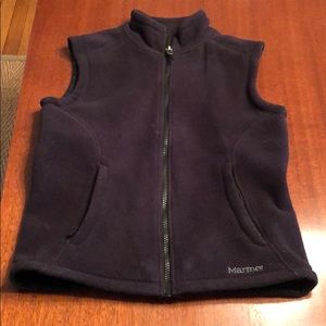 Marmot Black Fleece Vest